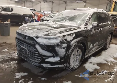 2025 Toyota Grand Highlander Le из США, поврежденный, VIN 5TDAAAB52SS089716